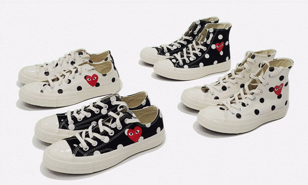 COMME des GARÇONS PLAY x Converse Polka Dot Chuck Taylor