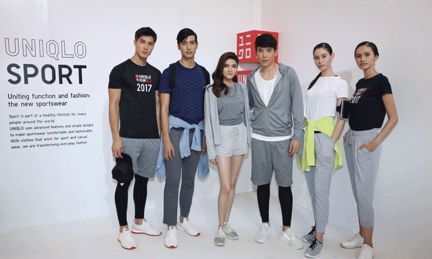 UNIQLO SPORT สปริง/ซัมเมอร์ 2017 ผสานนวัตกรรมช่วยเพิ่มลุคมิกซ์แอนด์แมทช์ให้กับทุกวันของคุณ