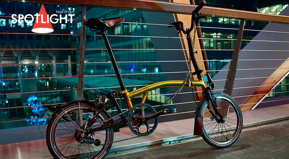 Brompton Go for Gold – จักรยานรุ่น Gold Edition